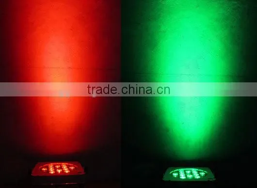 Excellent quality hot-sale 12*15w rgbwa+uv 6 in 1 flat led par 64 stage lights
