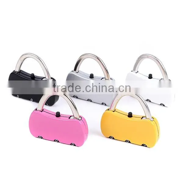 cheap cute combination luggage password padlock