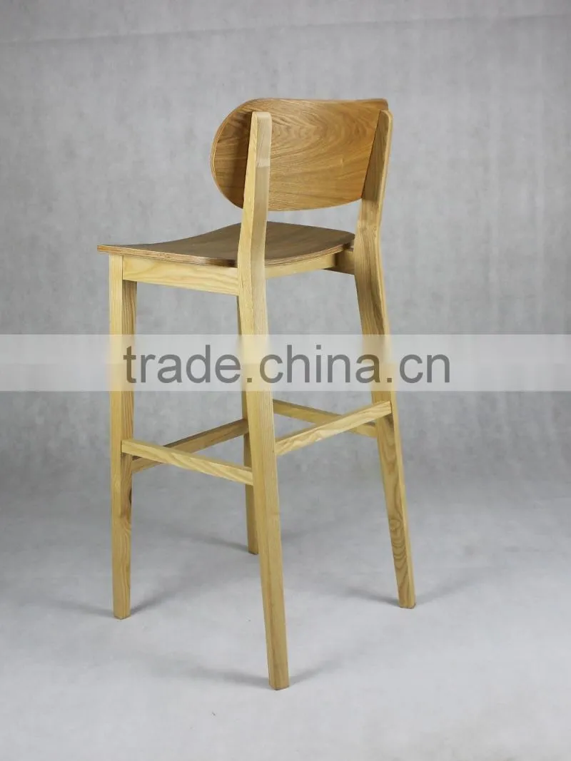 Wooden bar chair