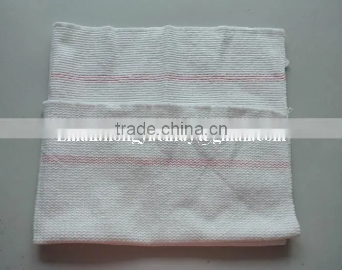 Stitch bonded nonwoven 100%recycled cotton floor mop cloth