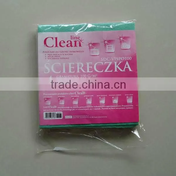 Cleaning wipes nonwoven fabric
