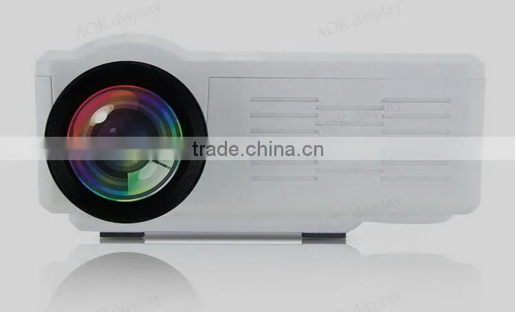 Mini Micro Projector Home Cinema with LED,1500 Lumens, Pocket Size,HDMI,USB,IR,SD,TV,Mini-VGA, 30,000 Hour LED Life,Media Player
