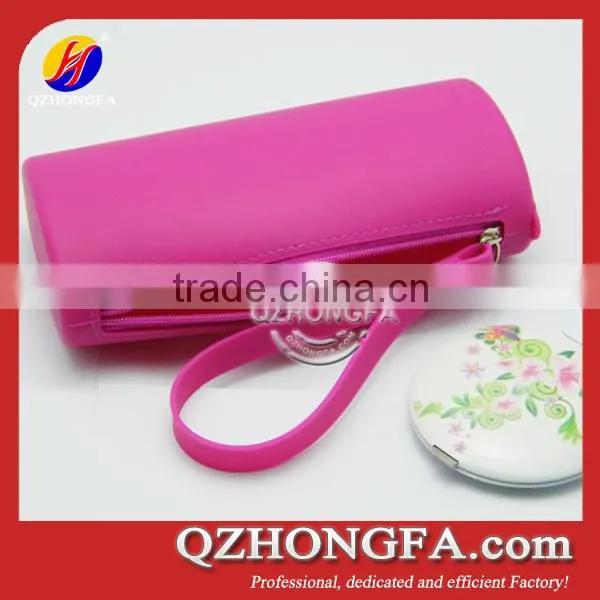 newest silicone euro coin case with zipper