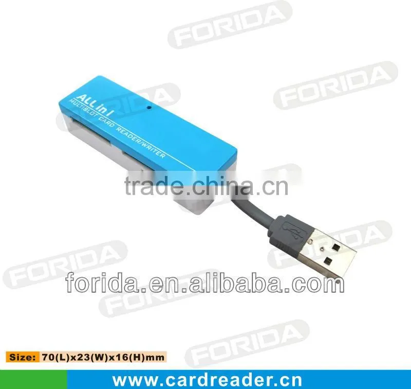 New Arrival usb 2.0 multi slot card reader with factory price
