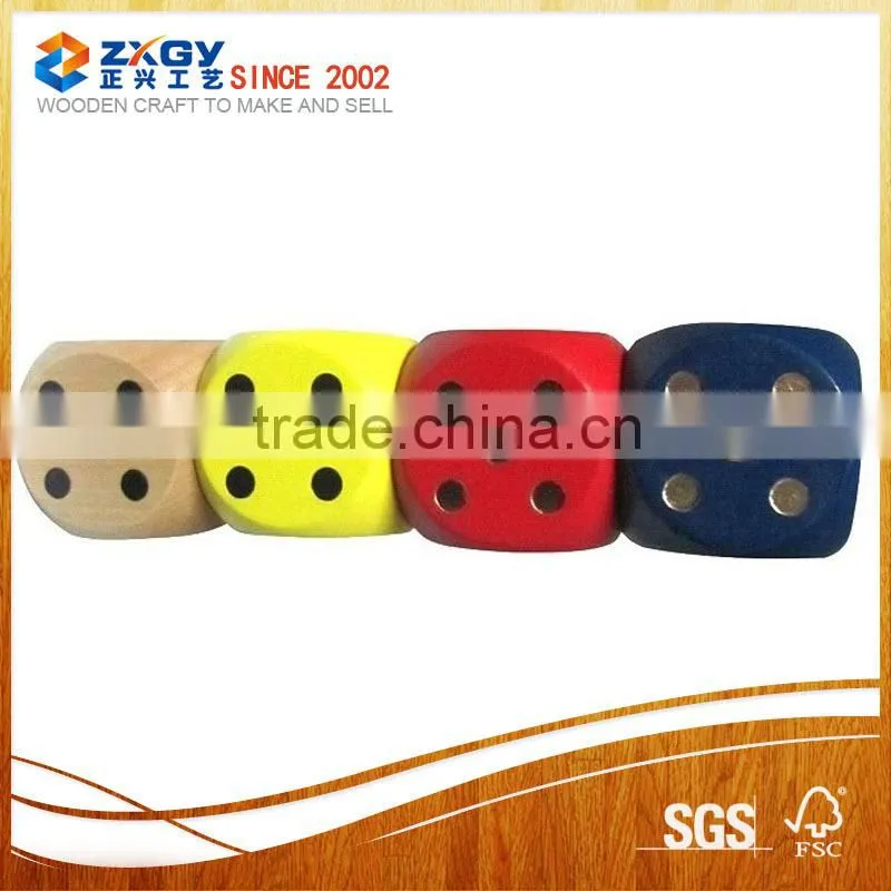 wooden tradition dice