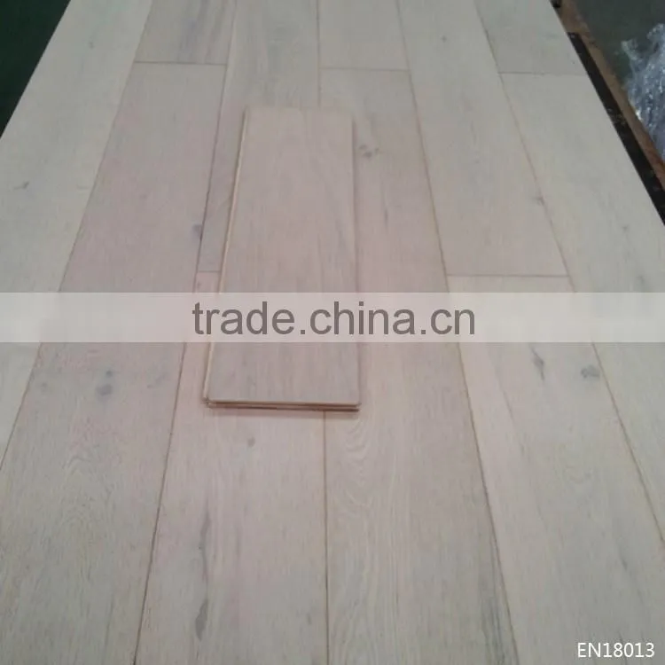 New Design Smoked And Hand Wax oiled Treatment Oak Wood Flooring