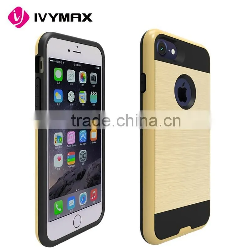 China Supplier With Factory Price Brushed Case For Apple iPhones Compatible Brand For Iphone 7