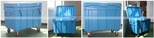 310L Insulated Dry Ice Serving box, dry ice container for blasting