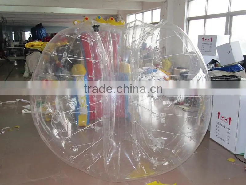 inflatable bumper ball body zorbing bubble soccer ball