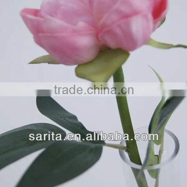 beautiful and quality artificial real touch peony