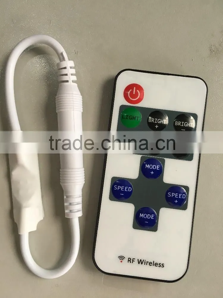 New Products Mini RF LED Remote Controller Wireless For RGB 5050/3528 SMD LED Lights Strip