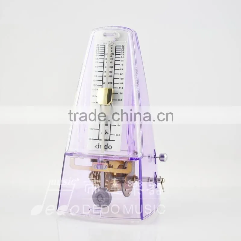 Pyramid Elegant Mechanical Metronome for piano with Transparent colors