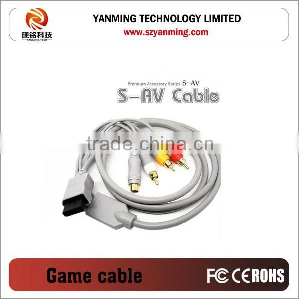 S - video av cable for Nintendo Wii