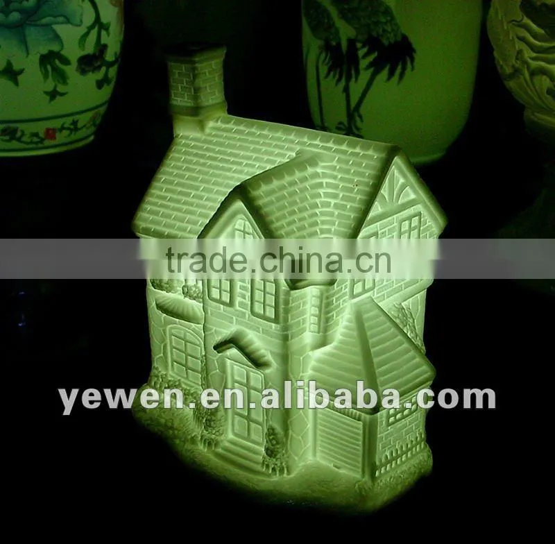 ceramic lamp, house lamp, lamp-chimney