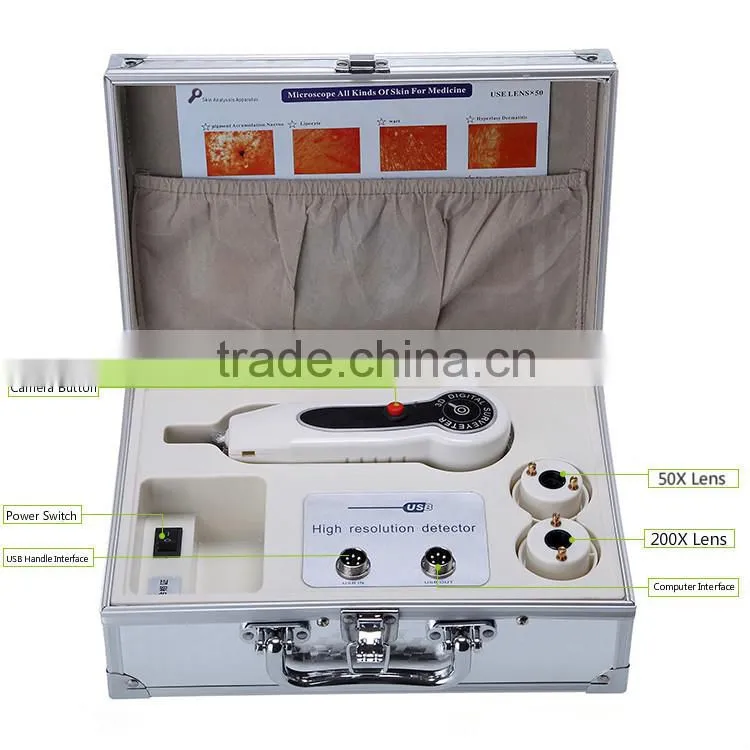 China Beauty Equipment Skin and Hair Analysis Machine with Digital Camera