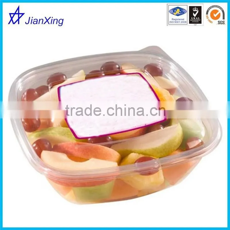 High quality Clear disposable packaging PET plastic food fruit tray
