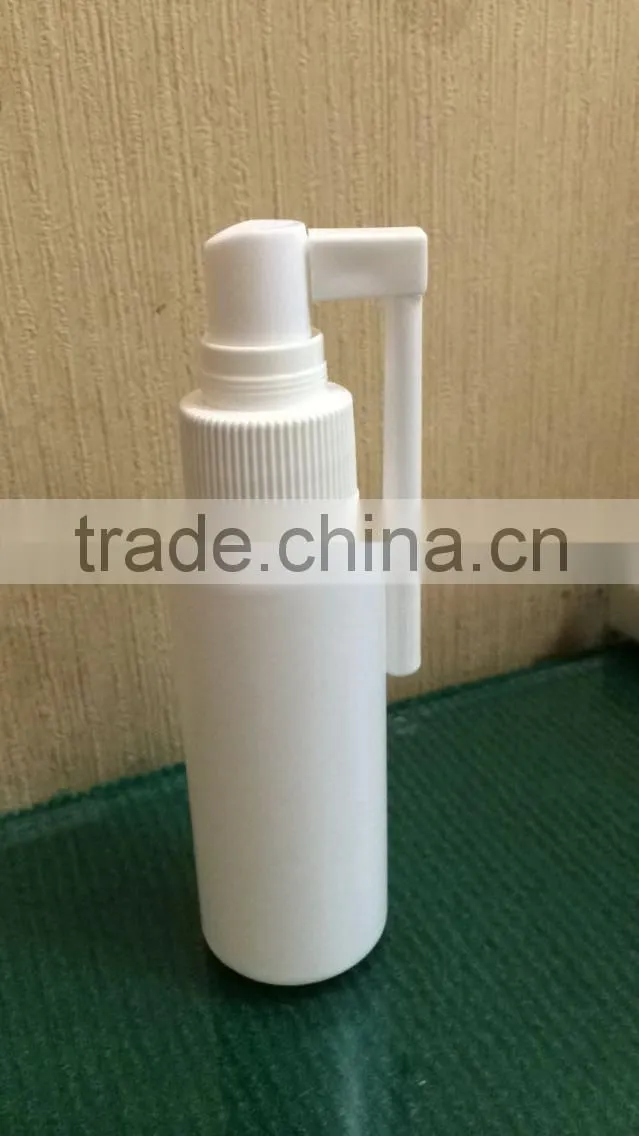 aluminum throat sprayer, 18mm 20mm plastic medicine sprayer