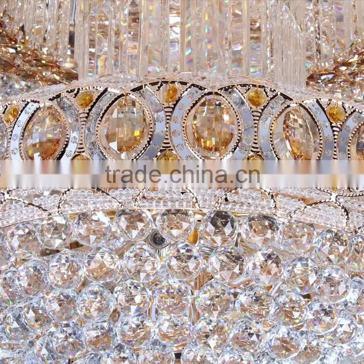Large Chandelier Suspended LED Ceiling Light Fixtures China with Romote Control
