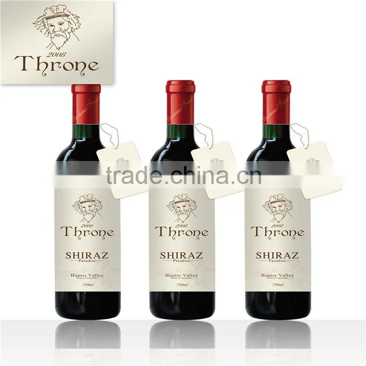 Beautiful fancy custom 4C printing mineral water bottle printing label