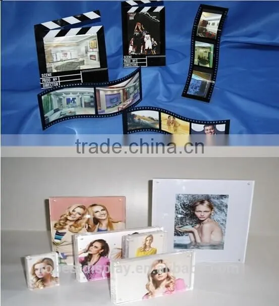 Manufacturing Custom High Quality Acrylic collage photo frame, large picture frames