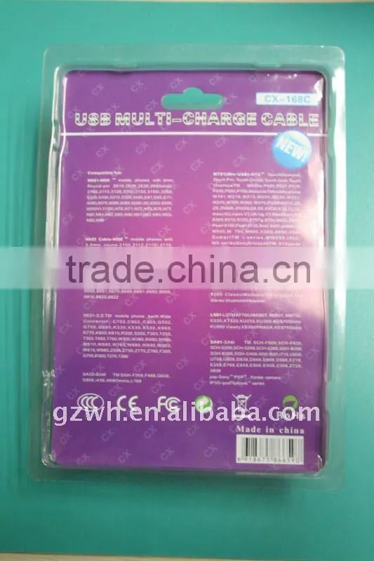 USB Multi-charge cable