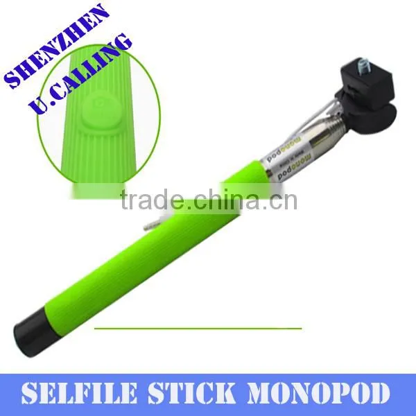 Z07-5 Plus High Quality Mobile Phone Selfile Monopod With Cable(No need bluetooth)