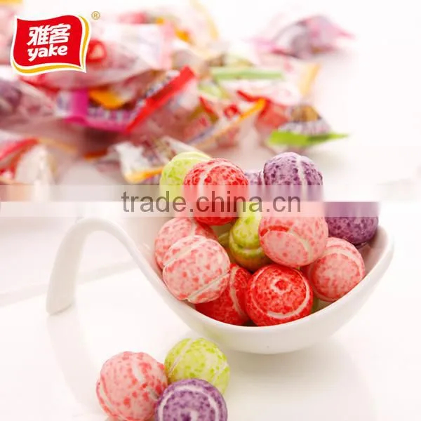 Yake magic bubble gum with fruit flavor
