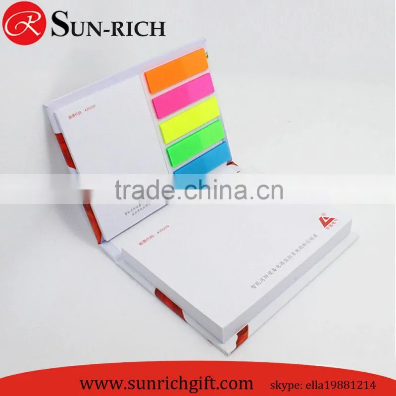 Custom sticky notes made in China wholesale sticky notepad set with pen