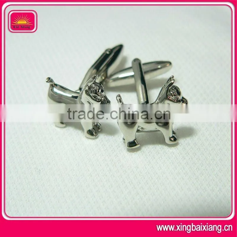 New design promotional custom bean shape cuff button