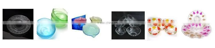 2 pcs/set High Quality Glassware Dinner Bowl Set
