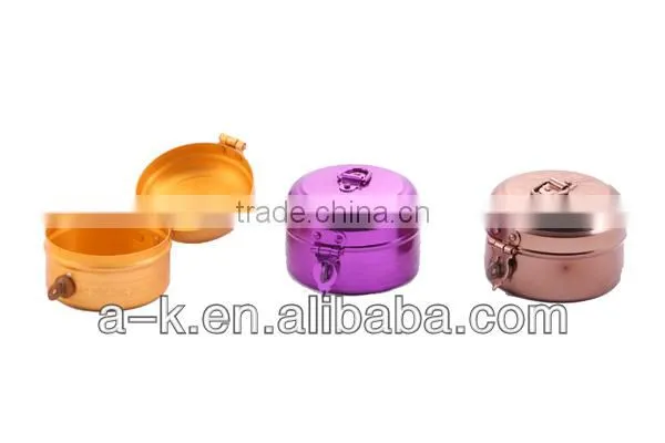 aluminum pattern design storage container