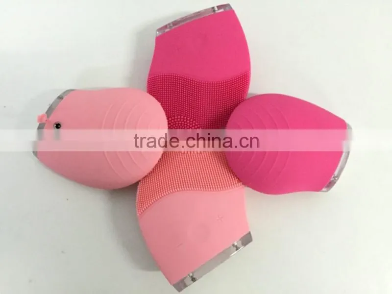 Electric facial brush cleansing beauty face cleaser massager