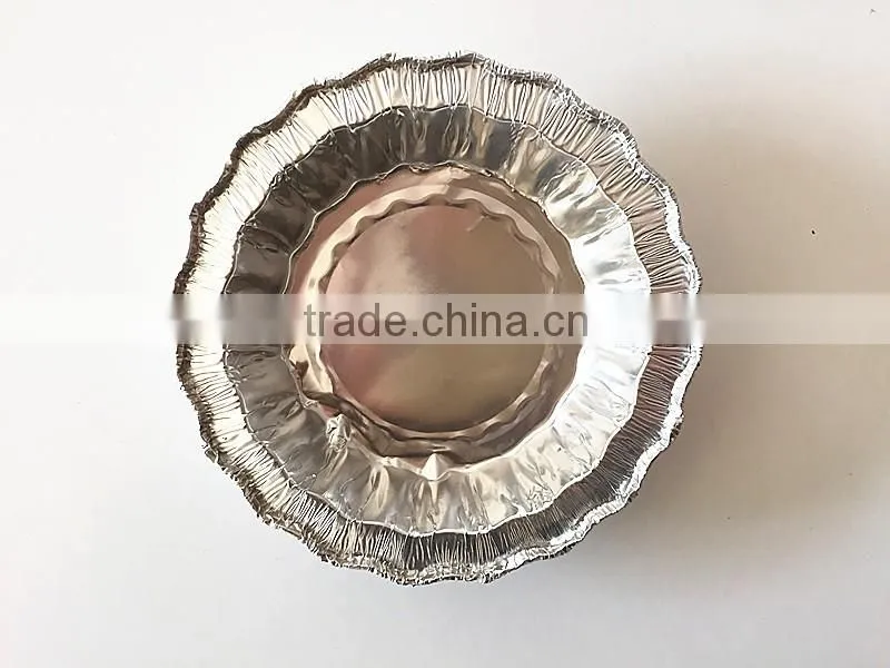 aluminum foil pan cup shape tray