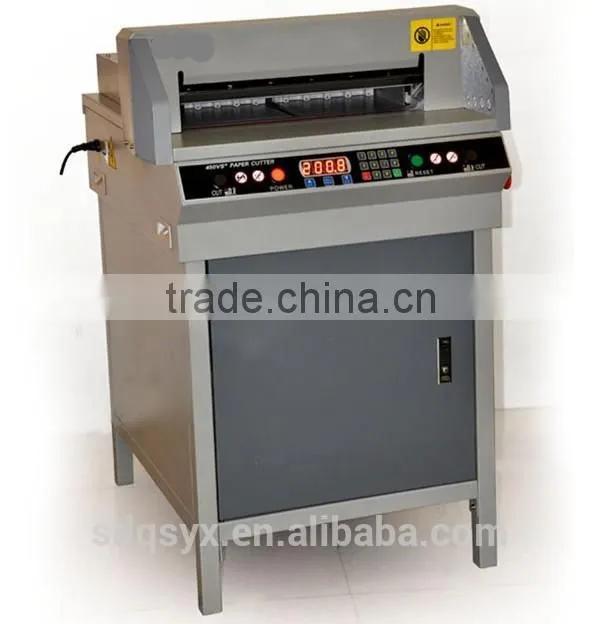 QS-4806R Industrial electric paper cutter with LCD display