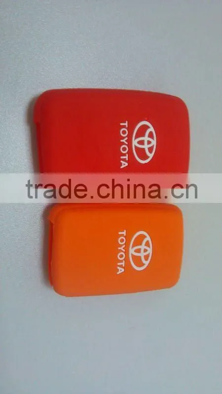 silicone key car case for TOYOTA AND COROLLA