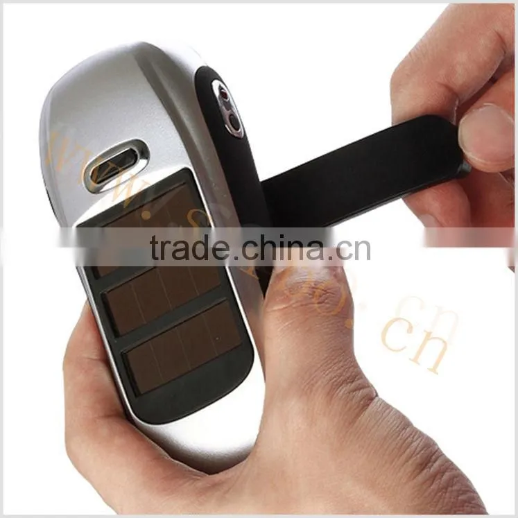 Super Power LED Flashlight Solar LED Flashlight Hand Crank LED Torch