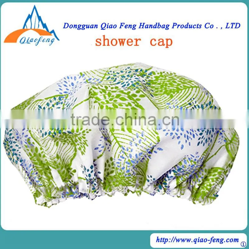 Hot sale cheap durable reusable waterproof novelty customized shower cap