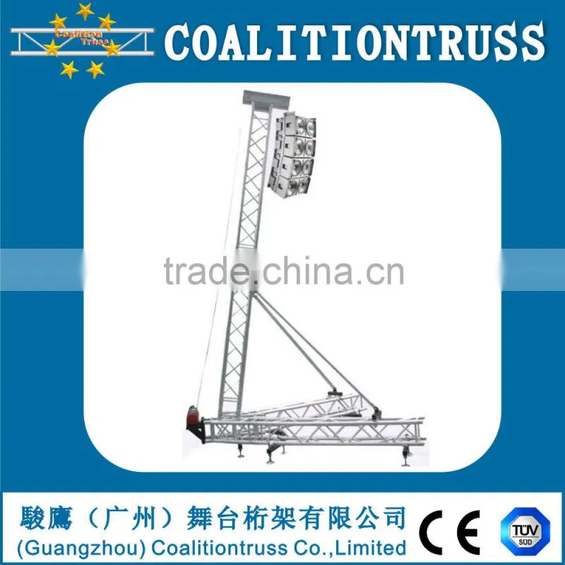 Line array truss speaker truss for line array PA tower