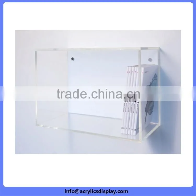 China gold supplier top sell illuminated acrylic display shelf