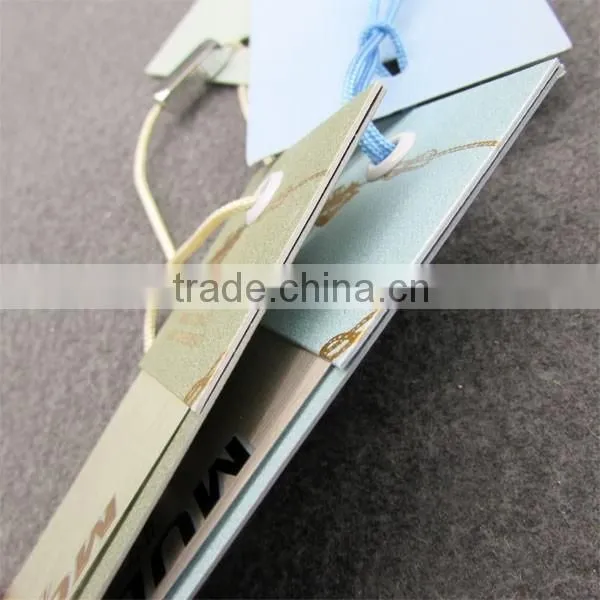 Folded With Eyelets Clothing Tags