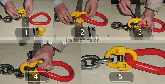 Forged Alloy Steel Grade 80 Connecting Link