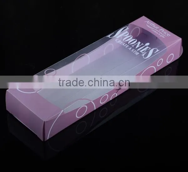 Custom print PVC box for cosmetics packaging