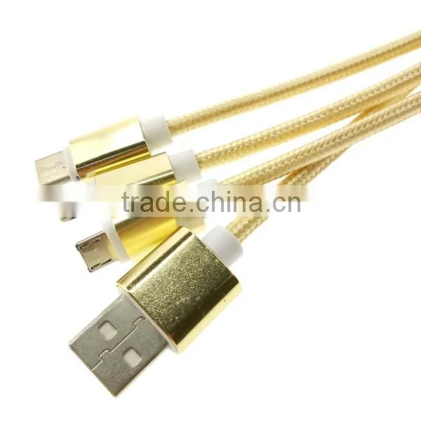 Hi-speed TPE/Nylon Braided USB cable USB 3.1 Type C Cable