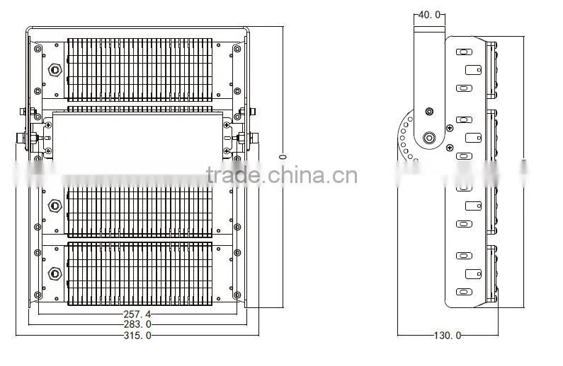 Hot selling in Austrilia bulbs cheapest led outdoor tunnel lights 200w