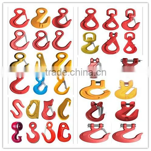 drop forged hardware alloy steel/carbon steel drop forged lifting hoist manually hydraumatic loader car