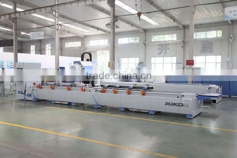 3 Axis CNC industrial aluminum window door curtain wall processing machining center