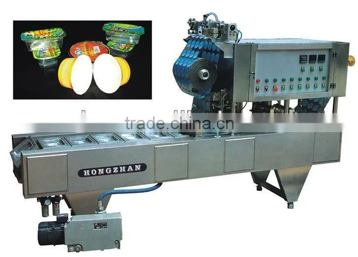 Hongzhan BG-32A full-automatic filling and sealing trays machine