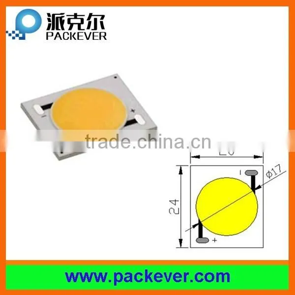 Hi-Power 24*20mm ceramic base COB LED diode 1500-3200lm 13-27W