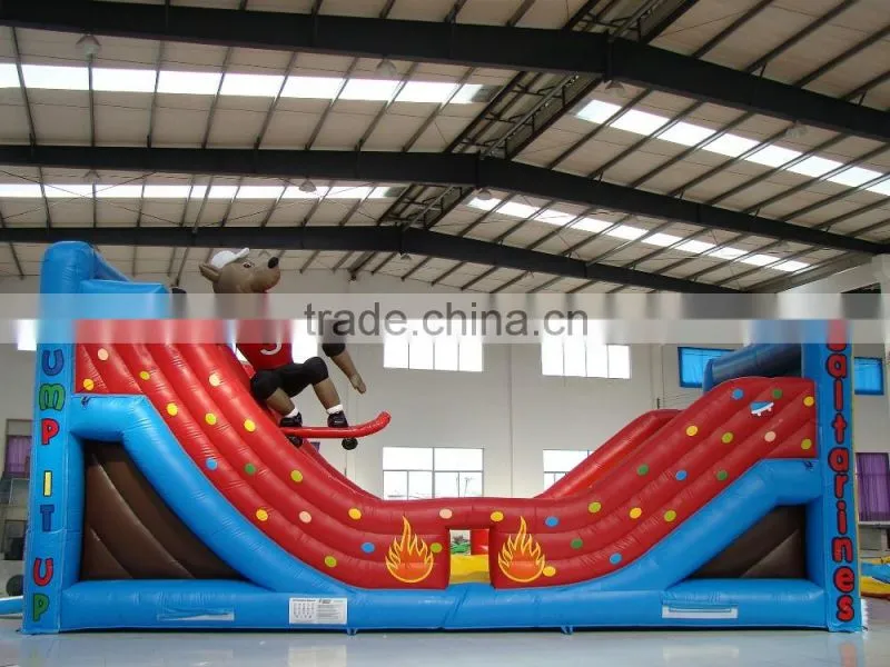 Selling Factory price PVC cheap inflatable dry slide