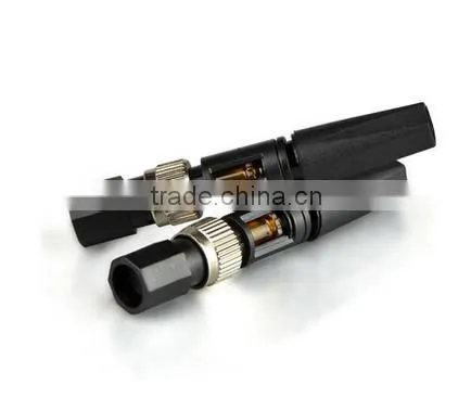 FC/PC fast connector hot melt type fiber optic connector /fusion splice-on connector